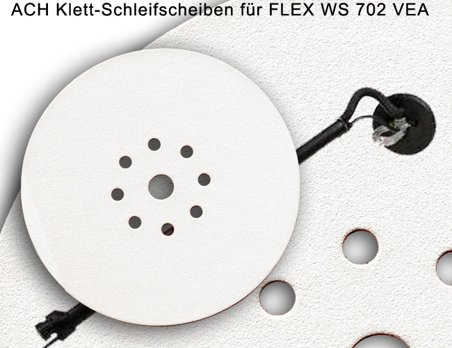 20 P60 Korn 60 225 Ø Schleifscheiben für FLEX Giraffe