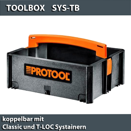     TOOLBOX 766259 SYS TB Werkzeugkiste koppelbar mit allen Systainern